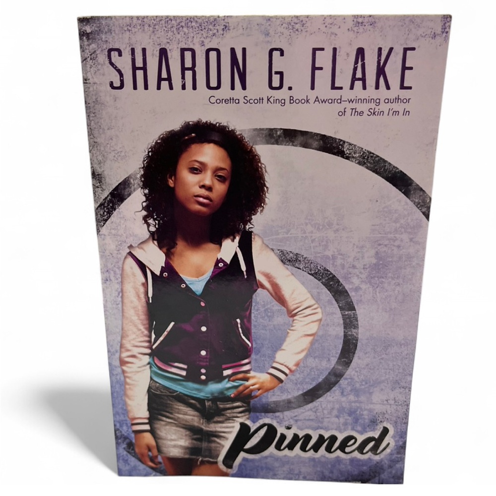 Pinned by Sharon G. Flake Young Adult Scholastic Paperback YA Fiction Novel